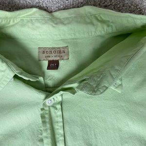 Men’s casual button up short sleeve